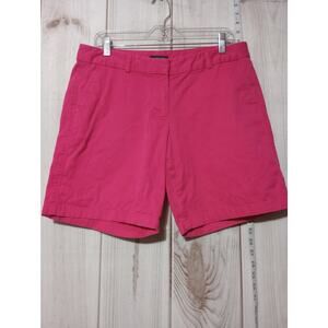 Land N Sea Shorts Womens 10 Pink Casual Chino Stretch Pockets Summer 98 Cotton
